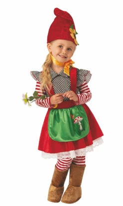 Costume De Nain De Jardin Pour Fille