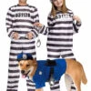 Costume Police & Prisonniers Avec Animal