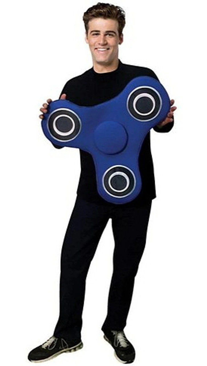 Costume Fidget Spinner Bleue – Image 2