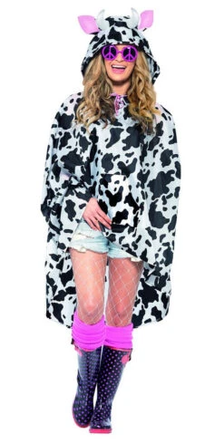 Poncho De Fête Vache