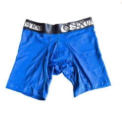 Blue Microfiber Boxer
