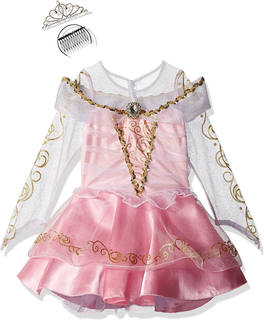 Costume De Belle Au Bois Dormant Pour Fille – Image 2