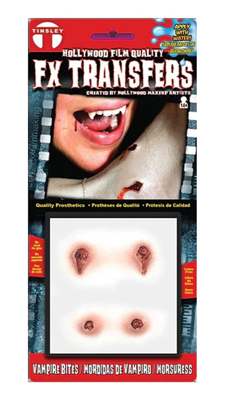 Maquillage 3D F/X Morsure De Vampire – Image 2