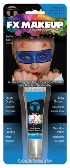 Tube De Maquillage Bleu Primaire