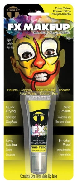 Tube De Maquillage Jaune Primaire