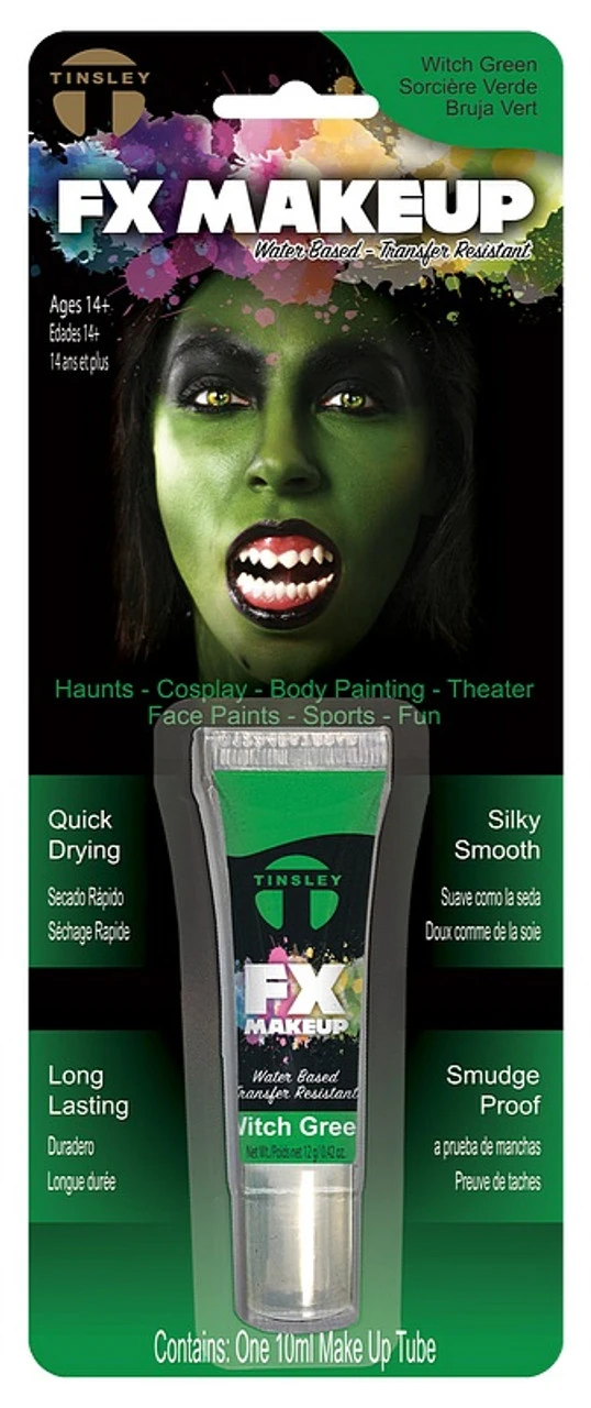 Tube De Maquillage Vert Sorcière