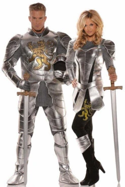 Costume De Couple Chevaliers Etincelant