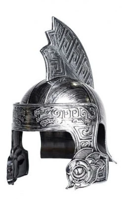 Casque De Centurion Tigre Argenté